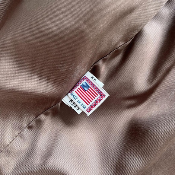 GOLDEN BEAR CHOCOLATE LEATHER JACKET - Picture 4 of 4